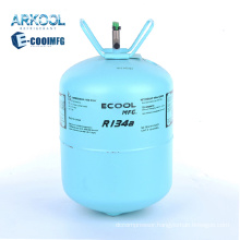 99.9% Purity R134A Refrigerant Gas for Cooling Systems
